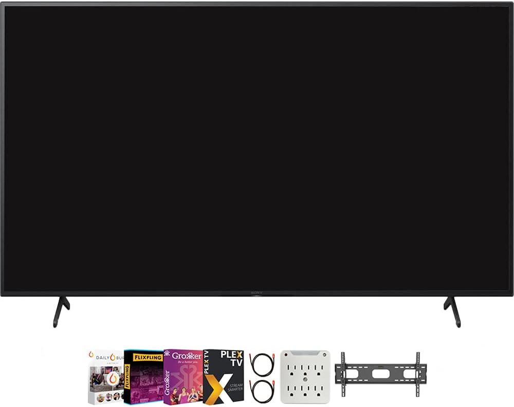 Sony E6SNKD85X91J 85" 4K UHD HDR Smart LED TV Bundle