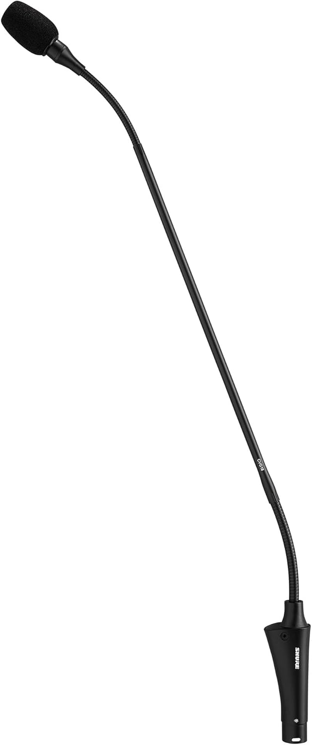 Shure CVG18-B/C 18" Gooseneck Cardioid Microphone