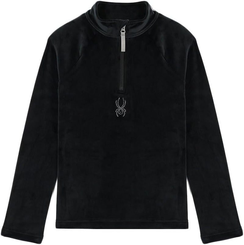 Spyder Shimmer Bug Girls' 1/2 Zip Top — main product image