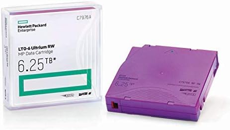 HP 8541704682 LTO 6 Ultrium C7976A Data Cartridge 5-Pack