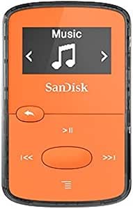 SanDisk SDMX26-008G-G46O 8GB Clip Jam MP3 Player Orange