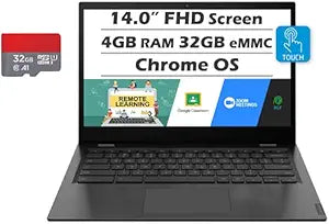Lenovo Chromebook S345 14" FHD Touch AMD A6 4GB 64GB Laptop