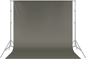 Neewer 10084194 6x9ft Grey Polyester Photography Backdrop — main product image