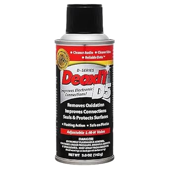 Hosa D5S-6 DeoxIT Contact Cleaner Spray 5 oz — main product image
