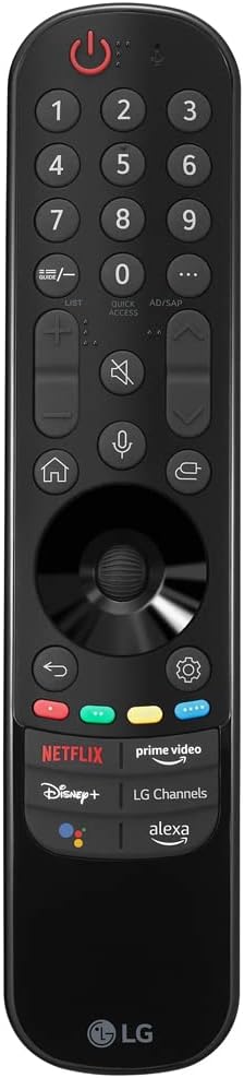 LG E90LG65QNED80UQA 65-Inch QNED Mini-LED Smart TV Bundle