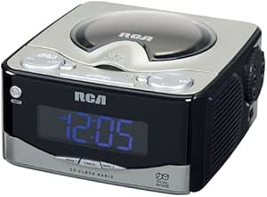 RCA RP4801 AM/FM Dual Wake Clock Radio — main product image