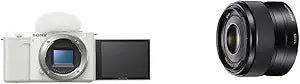 Sony Alpha ZV-E10 Vlog Camera with 35mm f/1.8 Lens