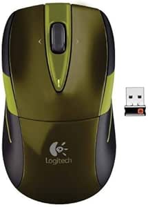 Logitech Wireless Mouse M525 Green/Gold Refurbished — main product image