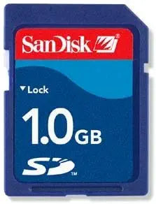 SanDisk Standard SD Card 1GB for Kodak Easyshare Cameras