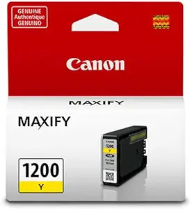 Canon PGI-1200 Yellow Ink Cartridge, Compatible Printers