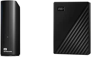 Western Digital Elements & Passport: 6TB Desktop, 4TB Portable HDD — main product image