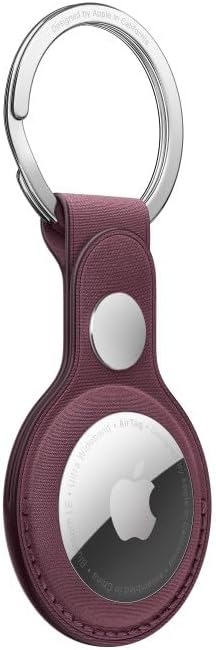 Apple AirTag FineWoven Key Ring - Mulberry
