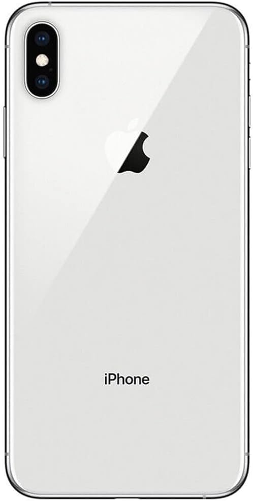 Apple A1921 iPhone XS Max 64GB Silver - Unlocked (Renewed)