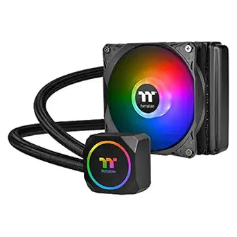 Thermaltake CL-W285-PL12SW-B TH120 ARGB AIO Liquid CPU Cooler — main product image
