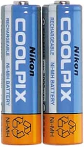 Nikon 25606 CoolPix Rechargeable NiMH Batteries 2-Pack