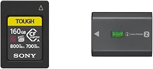 Sony CEA-G160T 160GB CFexpress Type A Card Battery