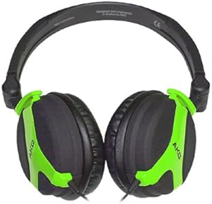 AKG K518LEGRN Limited Edition Folding Headphones - Green — main product image