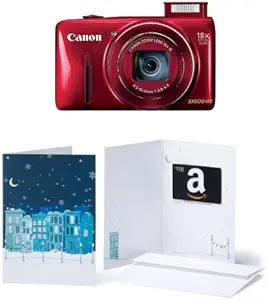 Canon PowerShot SX600 HS Digital Camera & Gift Card