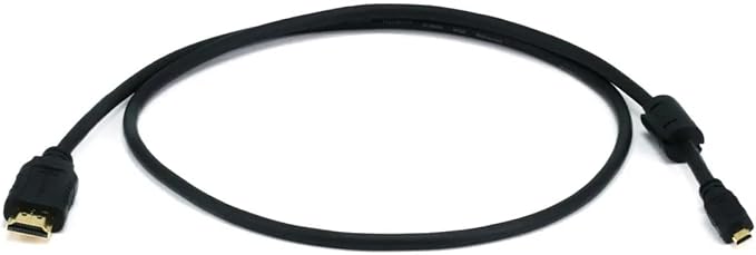 Monoprice 107556 High Speed HDMI Cable Micro Connector 3 Feet