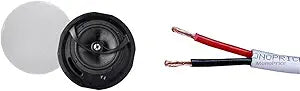 Monoprice Alpha 6.5" Carbon Fiber Ceiling Speaker Pair