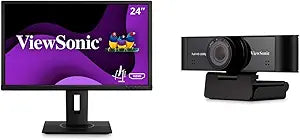 ViewSonic VG2440 24 Inch IPS 1080p Ergonomic Monitor — main product image