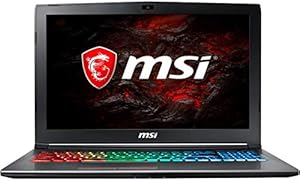 MSI GF62 8RE-058 Gaming Laptop: i7, 16GB RAM, 256GB SSD + 1TB, GTX 1060 — main product image