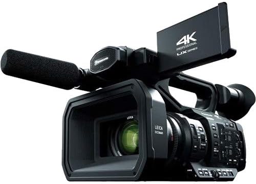 Panasonic 6PANAGUX180GP6 AG-UX180 4K Camcorder Film Maker Bundle