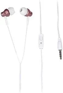 Magnavox MHP4851-RG Rose Gold In-Ear Earbuds with Mic