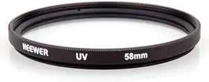 Neewer 10000061 58mm Ultra Violet UV Lens Filter
