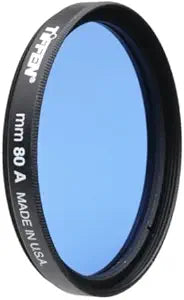 Tiffen 6280A 62mm 80A Color Correction Filter — main product image