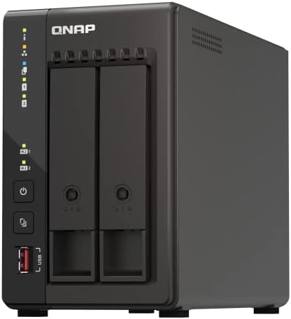 QNAP TS-253E-8G 2-Bay 2.5GbE Quad-Core NAS — main product image