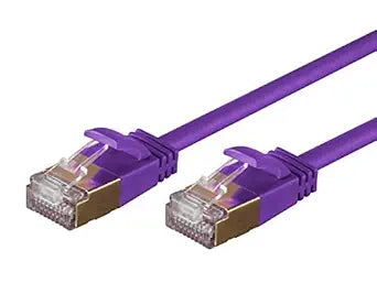Monoprice 127500 SlimRun Cat6A Ethernet Patch Cable 7ft Purple