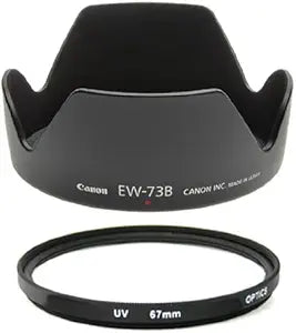 Canon EW-73B Lens Hood + 67mm UV Filter Kit