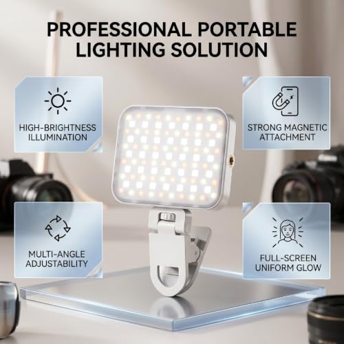 Cryfokt Magnetic LED Selfie Fill Light for Phones — main product image