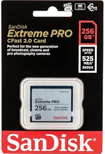 SanDisk SDCFSP-256G-A46D 256GB Extreme PRO CFast 2.0 Card — main product image