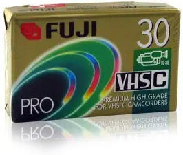 Fujifilm 23025031 Premium VHS-C Video Tape 30 Min