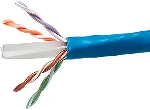 Monoprice Cat6 CMP Bulk Cable 1000ft Blue Plenum
