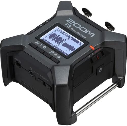 Zoom F3 Professional Field Recorder - 32-Bit Float, 2 XLR, Bundle