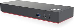 Lenovo 40AN0135 ThinkPad Thunderbolt 3 Gen 2 Dock (Renewed)
