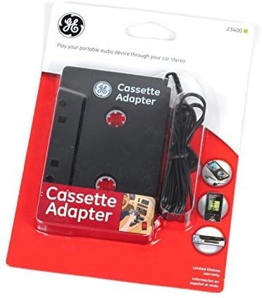 GE 23400 Audio Cassette Adapter for Car/Home — main product image