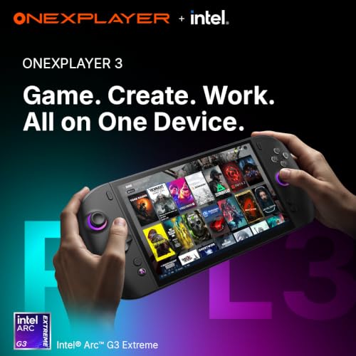 OneXPlayer 3 3-in-1 Windows 11 Handheld Gaming PC — main product image