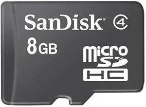 SanDisk SDSDQ-8192-P36M 8GB MicroSD Memory Card