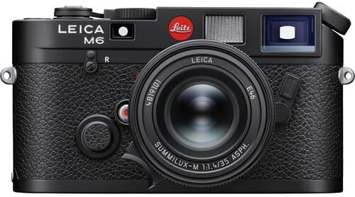 Leica M6 35mm Rangefinder Camera Summicron 50mm Lens Kit