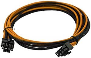EVGA 100-G2-16KO-B9 Black & Orange Power Supply Cable Set — main product image