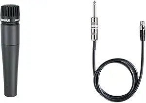 Shure SM57 Instrument Microphone - Cardioid Dynamic with Cable