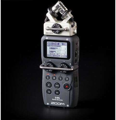 Zoom H5 Portable Audio Recorder XLR Mic Bundle