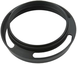 Neewer 10037126@@1 58mm Metal Vented Lens Hood