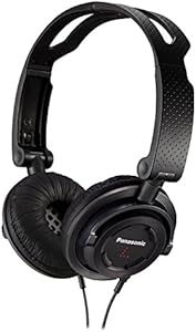 Panasonic RPDJS150EK On-Ear Headphones - Noir Black