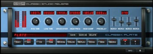 IK Multimedia CS-PLUG-HCD-IN Classic Studio Reverb