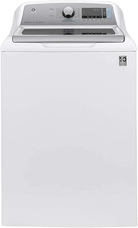 GE GTW840CSNWS 5.2 cu. ft. Smart Top Load Washer — main product image